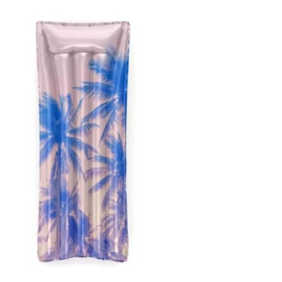 BNWT SOUTH BEACH Luxe Lagoon collection premium inflatable palms pool raft (OS) - Picture 1 of 5